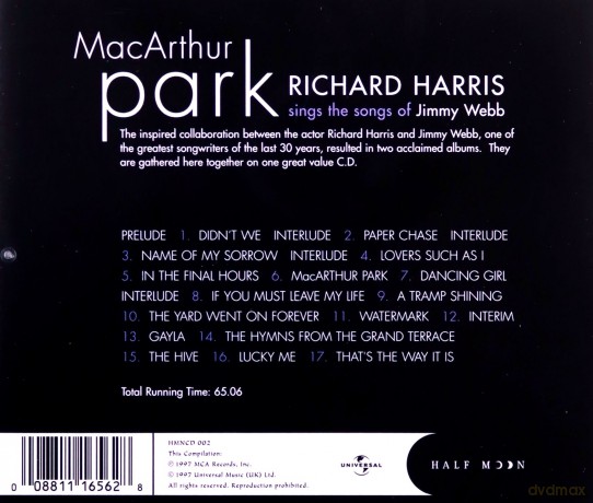 Richard Harris: Macarthur Park [CD]