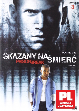 Prison Break: Skazany na śmierć Sezon 1 odcinki 9-12 [DVD]
