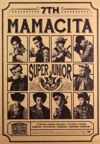Super Junior: Mamacita (Vol.7) (B Version) [CD]