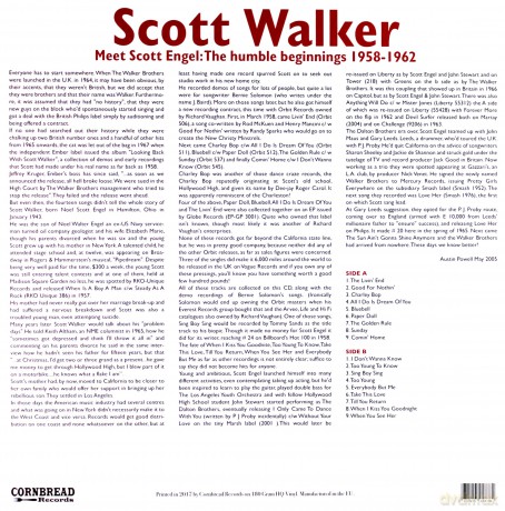 Scott Walker: Meet Scott Engel: The Humble Beginnings [Winyl]