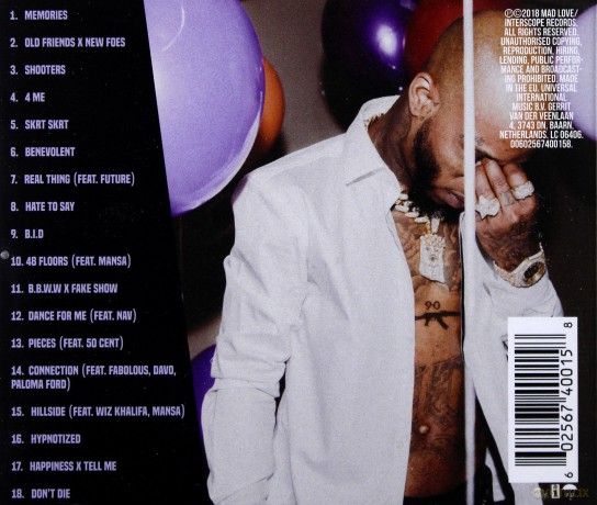 Tory Lanez: Memories Dont Die [CD]