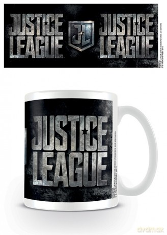 Justice League Movie: Metallic Logo Kubek