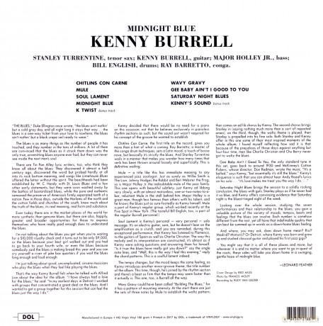Kenny Burrell: Midnight Blue [Winyl]