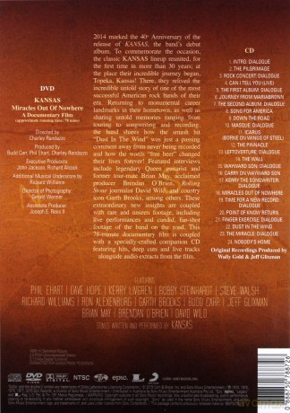 Kansas: Miracles Out Of Nowhere (Special Edition) [2CD]