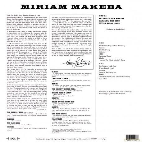 Miriam Makeba: Miriam Makeba [Winyl]
