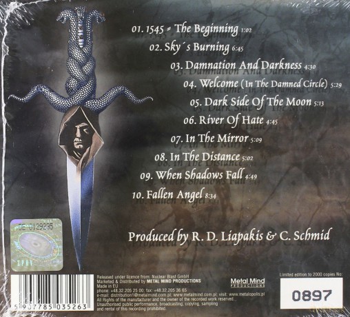 Mystic Prophecy: Vengeance (Remastered) (digipack) [CD]