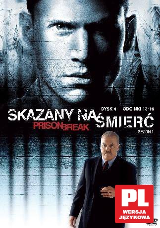 Prison Break: Skazany na śmierć Sezon 1 odcinki 13-16 [DVD]