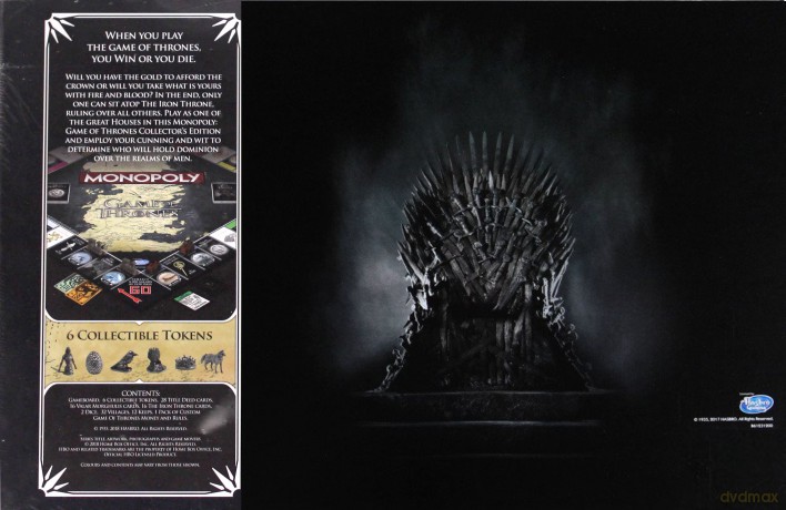 Game Of Thrones: Monopoly [GRA PLANSZOWA]