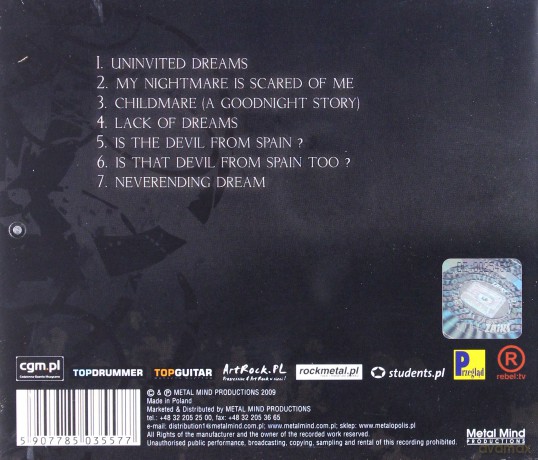Osada Vida: Uninvited Dreams [CD]