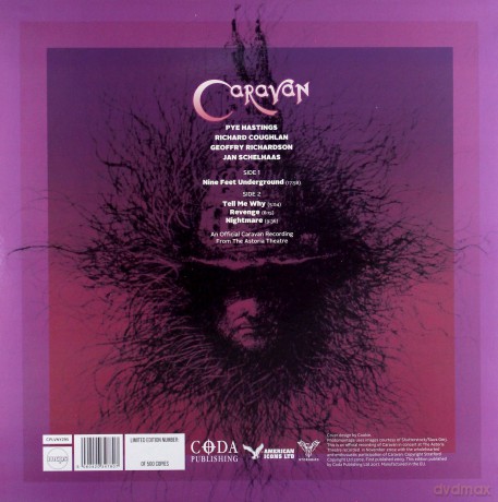 Caravan: Nine Feet Underground (Colour) [Winyl]
