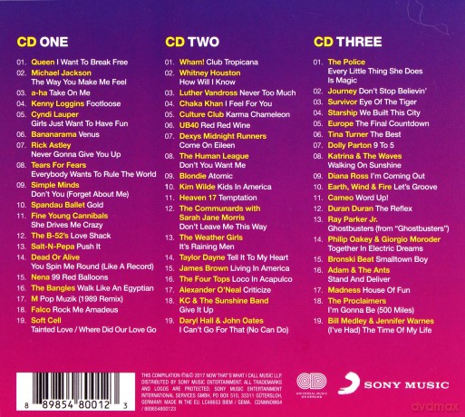 Now Thats What I Call 80s Party [3CD]