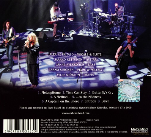 Overhead: Live After All (digipack) [CD]