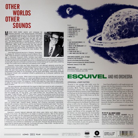 Esquivel And His Orchestra: Other Worlds. Other Sounds [Winyl]