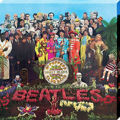 The Beatles: Sgt. Peppers (40 cm x 40 cm) Wall Art