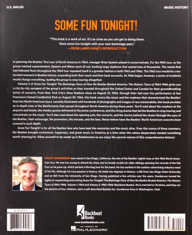 The Beatles: Some Fun Tonight! The Backstage Story Of How The Beatles Rocked America. The Historic Tours of !964-1966 [KSIĄŻKA]