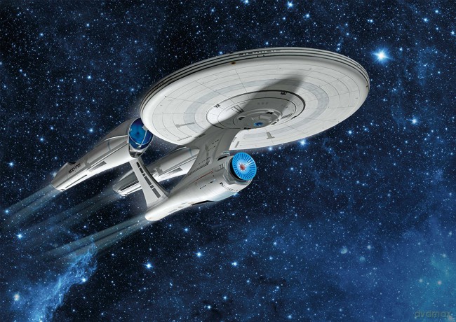 Star Trek: Star Trek U.S.S. Enterprise NCC-1701 1:500