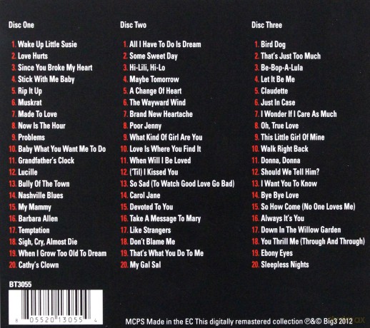 Everly Brothers: The Absolutely Essential [3CD]