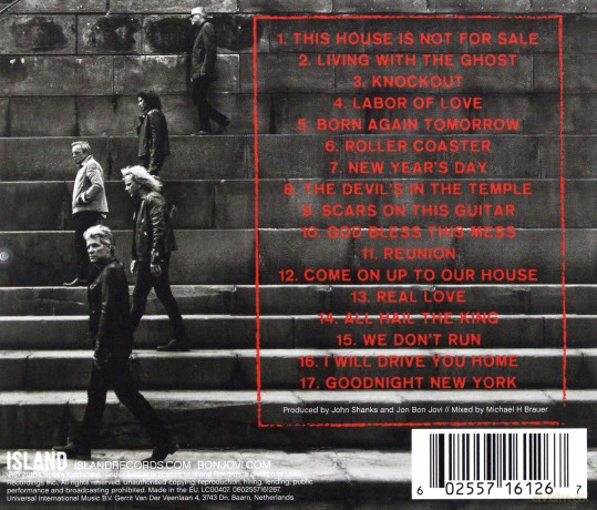 Bon Jovi: This House Is Not For Sale [CD]