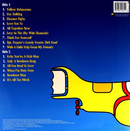 The Beatles: Yellow Submarine - Songtrack [Winyl]