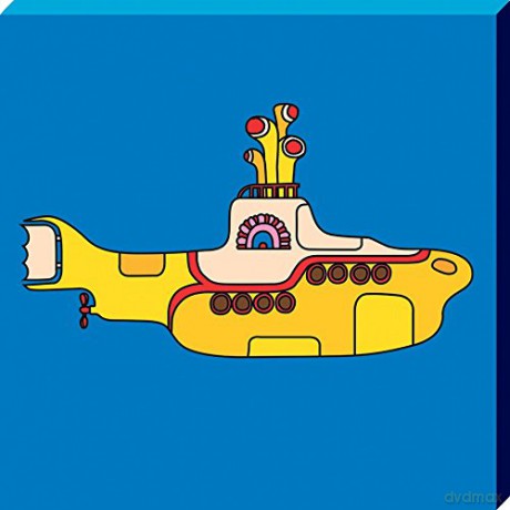 The Beatles: Yellow Submarine Bold (40 cm x 40 cm) Wall Art
