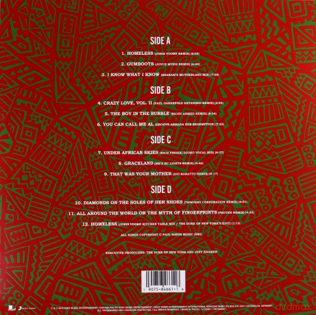 Paul Simon: Graceland - The Remixes [2xWinyl]