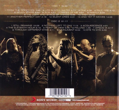 Fates Warning: Live Over Europe (digipack) [2CD]