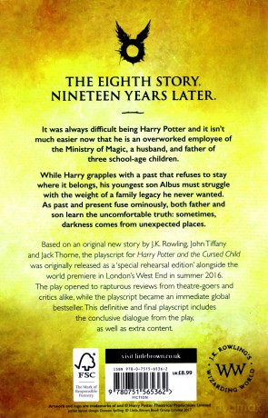 Harry Potter and The Cursed Child - J.K. Rowling [KSIĄŻKA]