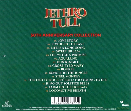 Jethro Tull: 50th Anniversary Collection [CD]