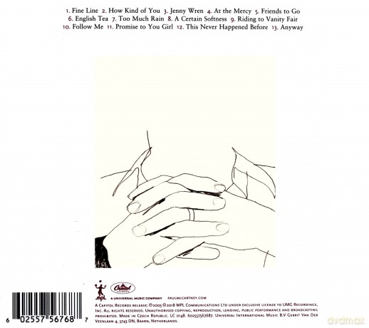 Paul McCartney: Chaos And Creation In The Backyard (Mintpack) [CD]