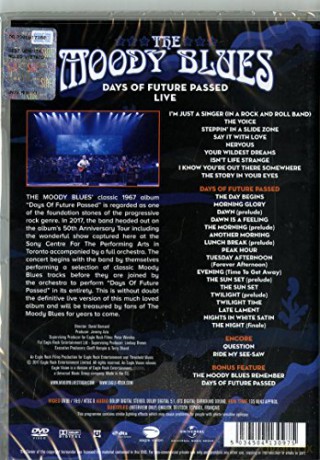 Moody Blues: Days Of Future Passed Live [DVD]