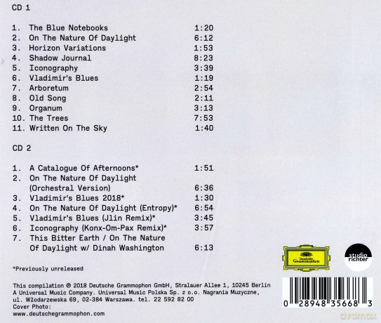 Max Richter: The Blue Notebooks (PL) [2CD]