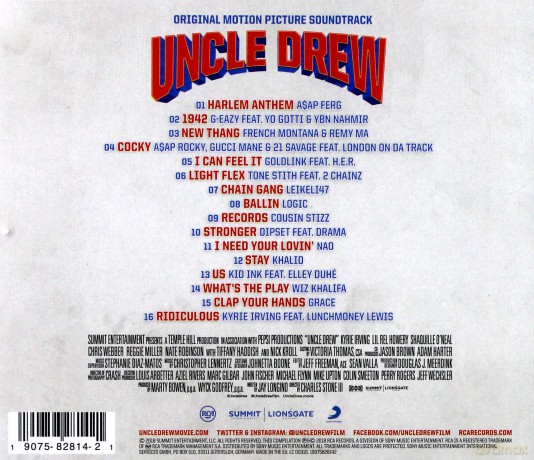Uncle Drew soundtrack [CD]