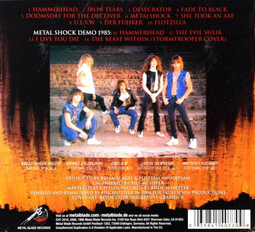 Flotsam And Jetsam: Doomsday For The Deceiver (digipack) [CD]