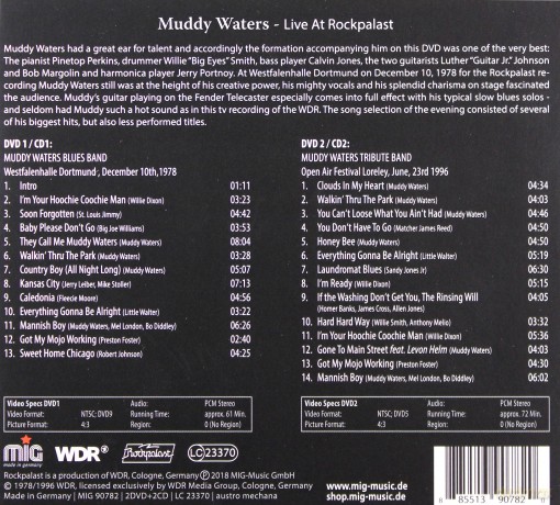 Muddy Waters: Live At Rockpalast [2DVD]+[2CD]