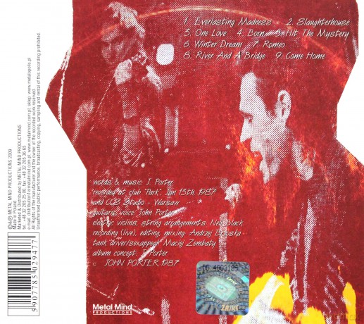 John Porter: One Love (Remastered) (digipack) [CD]
