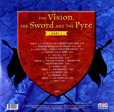 Eloy: The Vision The Sword And The Pyre Part I [2xWinyl]