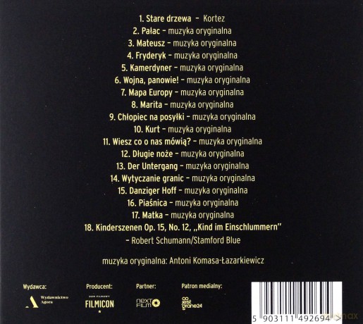 Kamerdyner soundtrack (Antoni Komasa-Łazarkiewicz) [CD]