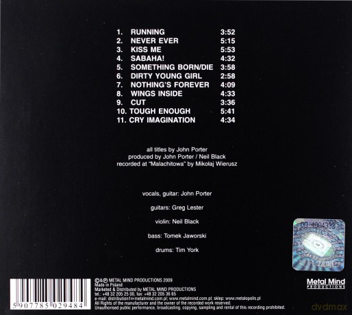 John Porter: Wings Inside (Remastered) (digipack) [CD]