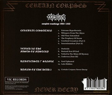 Expulsion: Certain Corpses Never Decay [CD]