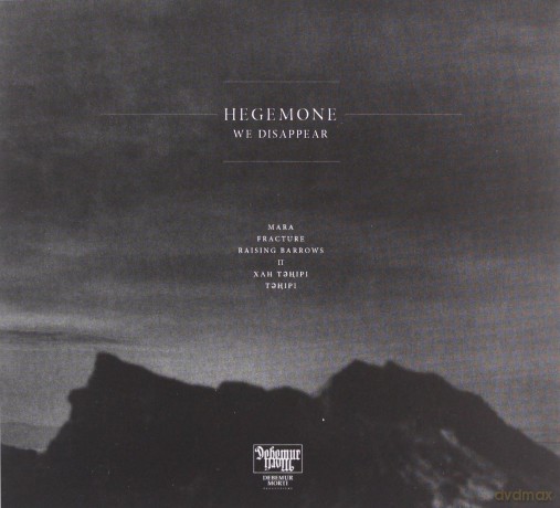 Hegemone: We Disappear (digipack) [CD]
