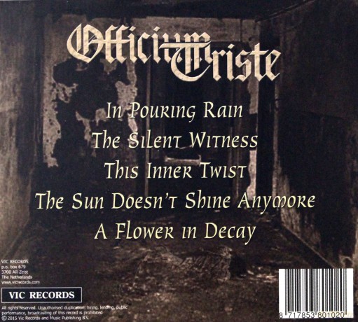 Officium Triste: Reason (digipack) [CD]