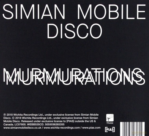 Simian Mobile Disco: Murmurations (digipack) [CD]
