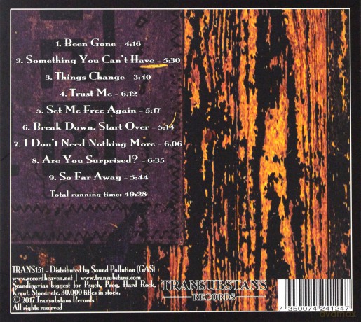 Three Seasons: Things Change (digipack) [CD]