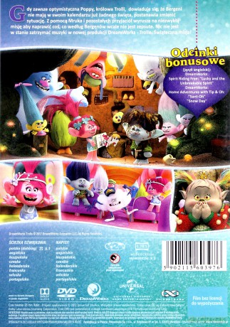 Trolle Świąteczna Misja (Trolls) [DVD]