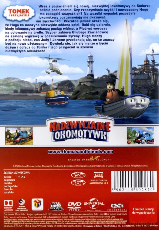 Tomek i Przyjaciele Nadzwyczajne Lokomotywki [DVD]