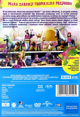 Barbie I Siostry Na Tropie Piesków [DVD]