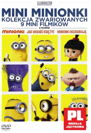 Mini Minionki: Kolekcja Zwariowanych 9 Mini Filmików [DVD]