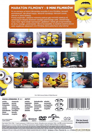 Mini Minionki: Kolekcja Zwariowanych 9 Mini Filmików [DVD]
