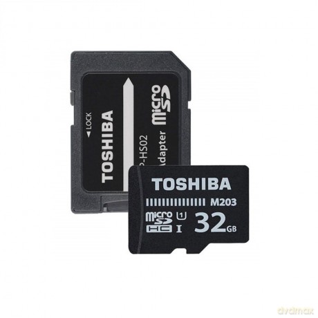 Toshiba karta pamięci micro SD 32GB UHS I U1 z adapterem