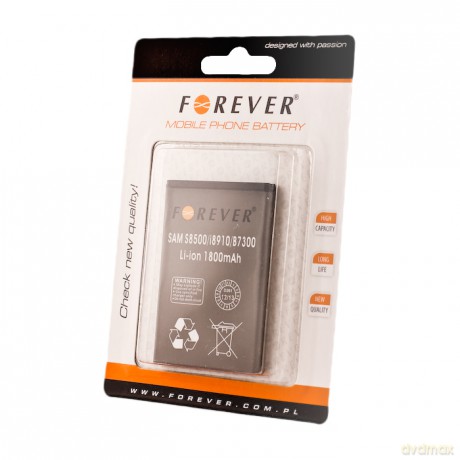 Bateria Forever do Samsung S8500 Wave 1800 mAh Li-Ion HQ